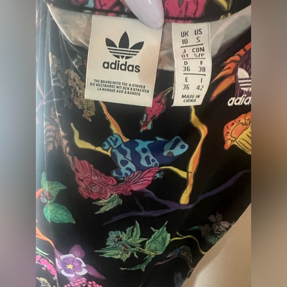 Adidas Poisonous Garden Dress Size- Sm - Picture 5 of 5